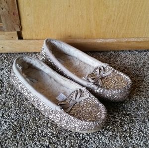 Sale! Sherpa-Lined Old Navy Moccasins Size 9